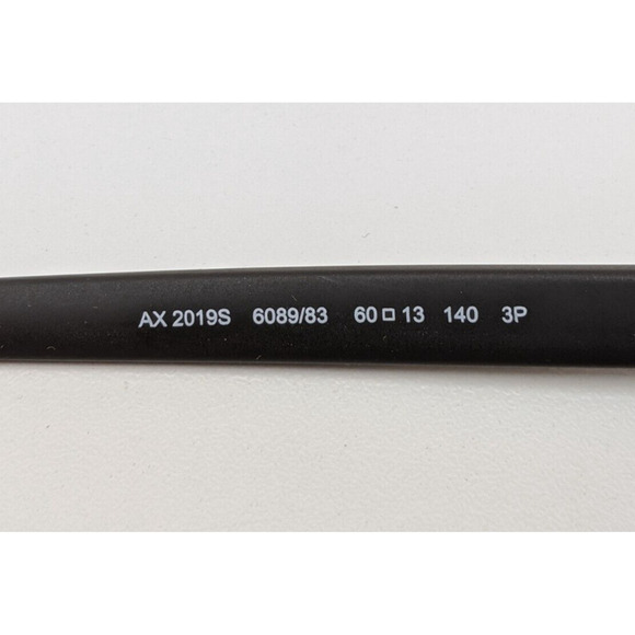 🕶️Armani Exchange AX2019S 6089/83 Sunglasses 60/13 140 /KAC706🕶️ - Picture 5 of 10